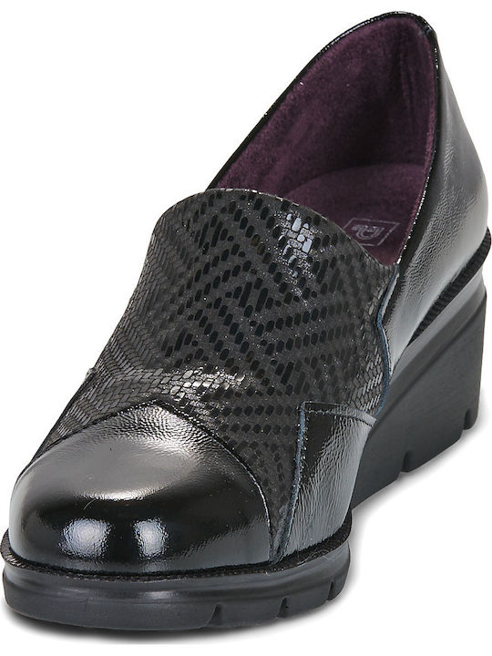 Damen Mokassins in Schwarz Farbe