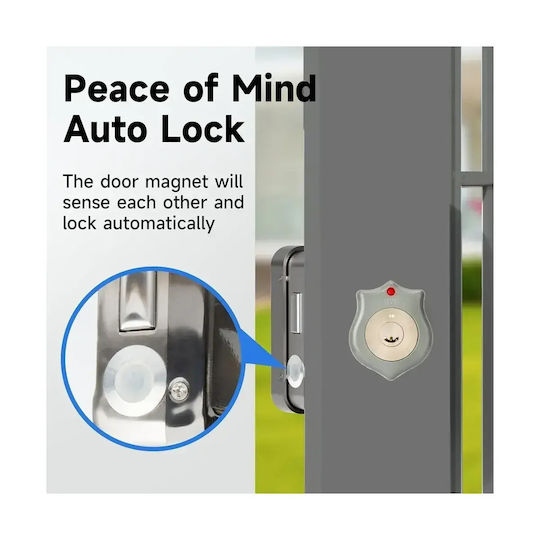 Mentor Acs025 Electromagnetic Lock Automatic Closing 12v