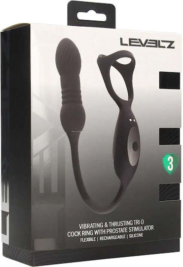 Vibrations Penisring Tri O mit Prostata Stimulation