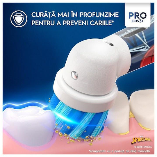 Oral-B Vitality Pro Periuță De Dinți Electrică Pentru Copii Cu Cronometru Pentru 3+ Ani