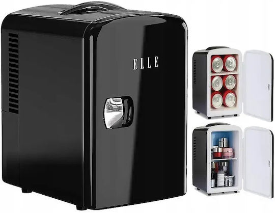 Cosmetic Refrigerator 4lt With Shelf And Heating Function Black 42W