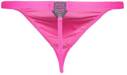 Modus Vivendi Men's Sexy String Pink HS2211 Fuchsia