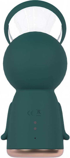 Exquisite Rechargeable Vulva Breast Pump Forest Green
