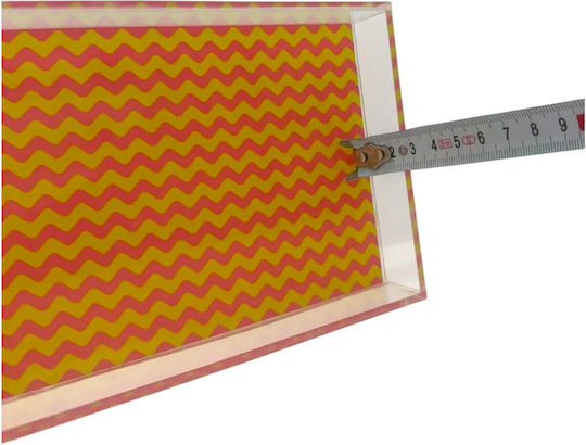 Plexilab Декоративен Диск Стъклен Кръгъл 23x13x3cm