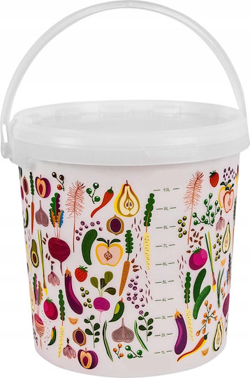Container Alimentar 10 Litri Capac Legume Fructe