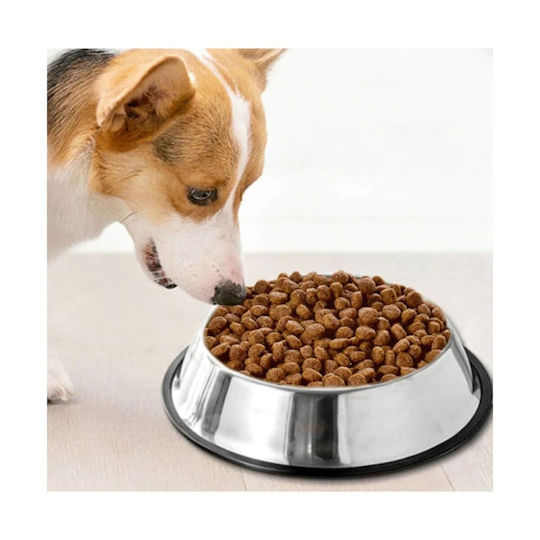 Trixie Stainless Steel Food and Water Bowl for Dog and Cat 700ml 21cm