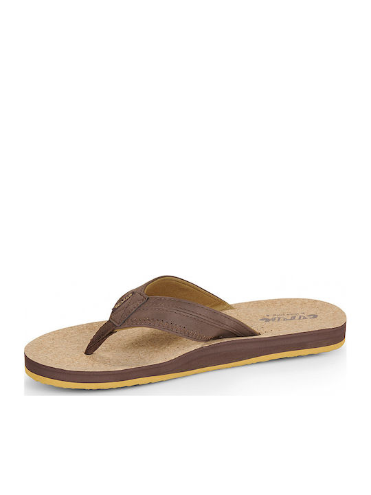 Cloud 2 Herren-Badesandalen Braune