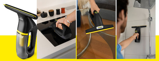 Karcher Wv 3 Comfort Precision Aspirator de Geamuri cu Baterie Negru