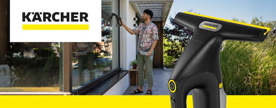Karcher Wv 3 Comfort Precision Aspirator de Geamuri cu Baterie Negru