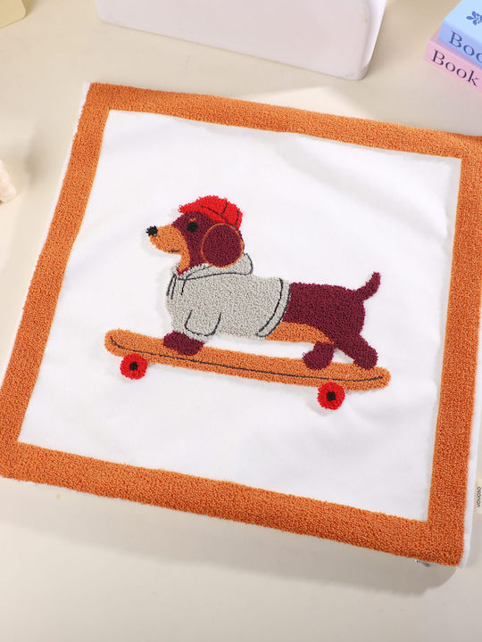 Kids Decorative Brown Pillow