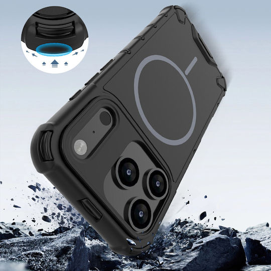 Defender 2in1 Mag Case Iphone 17 Pro Max 6 9" Black
