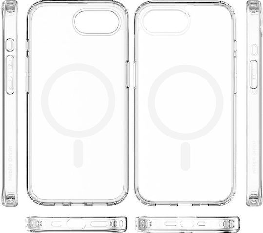 Mobile Origin Silicone Back Cover 1.5mm Transparent (iPhone 17e / 16e)