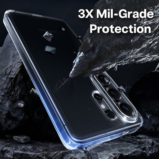 Torras Guardian Series 360 Full Cover Plastic Transparent for Galaxy S26 Ultra