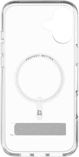 Zagg Snap Задна корица Пластмаса Прозрачен (iPhone 16 Plus)