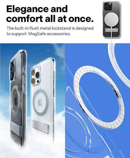Caseology Capella Umschlag Rückseite Silikon Transparent (iPhone 16 Pro)