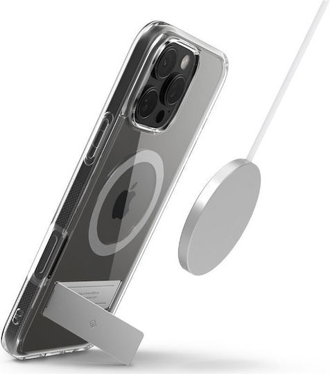 Caseology Capella Umschlag Rückseite Silikon Transparent (iPhone 16 Pro)