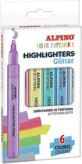 Alpino Color Experience Marker Unterstreichen Sie Set 6τμχ