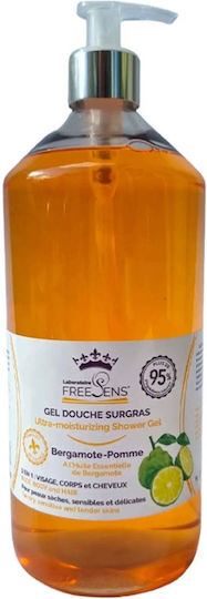 Freesens Gel de Duș Tonifiant cu Miros de Citrice 1000ml