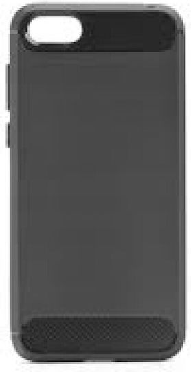 Forcell Back Cover Σιλικόνης Μαύρο (Huawei Y5 2018 / Honor 7S)