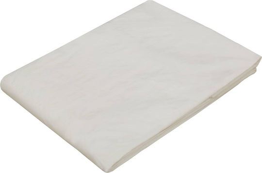 vidaXL Αδιάβροχος Μουσαμάς 90gr/m² 12x6μ. Ελαφρού Τύπου Λευκός