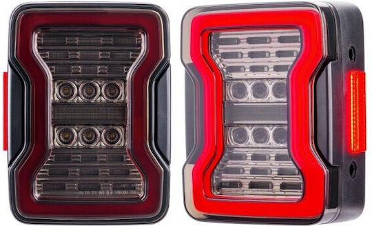 Σετ Πίσω Φώτων Led Σκούρων Jeep Wrangler 55077891ac