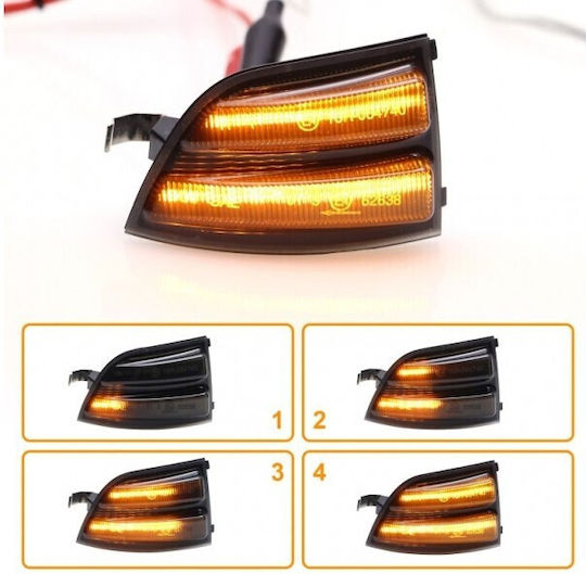 Динамични Тъмни LED Фарове За Автомобил Flash Ford Focus C-Max Ляво + Дясно 4450780