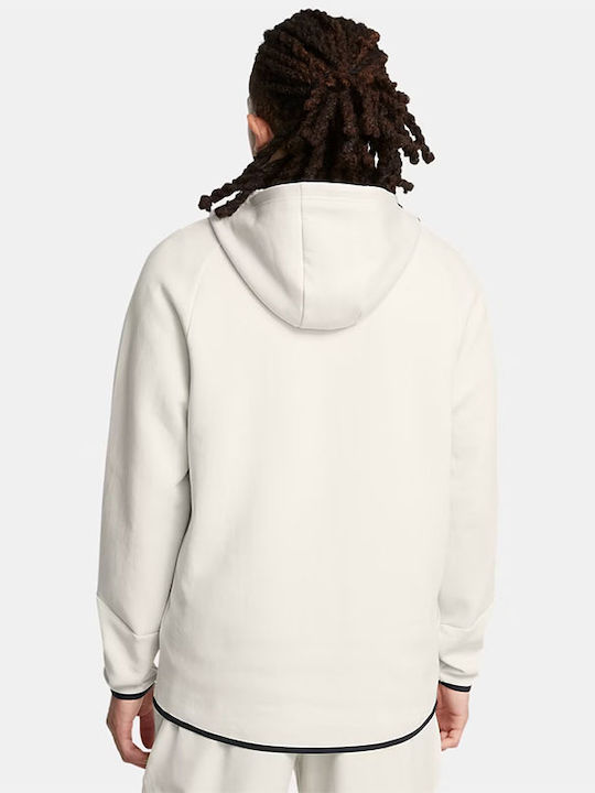 Ua Unstoppable Hooded Cardigan White