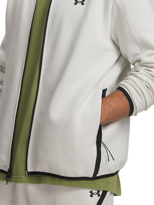 Ua Unstoppable Hooded Cardigan White