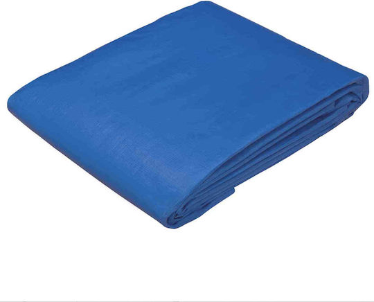 vidaXL Waterproof Tarpaulin 260g/m² 8x8m Heavy Duty Blue