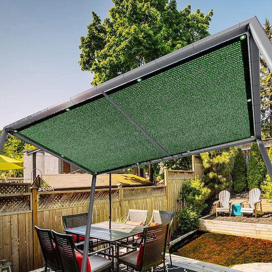 Sidirela Schattierungsnetz Grün 1.5x10m 100gr/m²