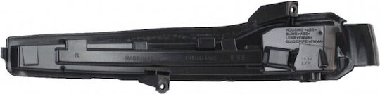 Loro Led Φλας Στον Καθρέφτη Mercedes C-Class E-Class S-Class GLC Φιμέ Κάλυμμα Χρωμιωμένη Ένθεση A 099 906 02 43