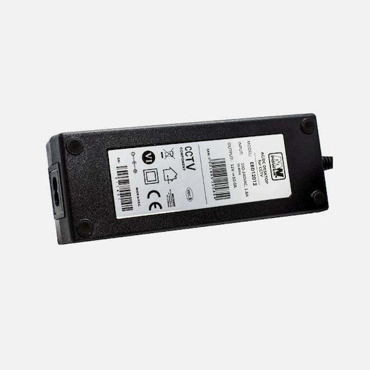 MPL Τροφοδοτικό Συστημάτων CCTV Μαύρο EBD12012