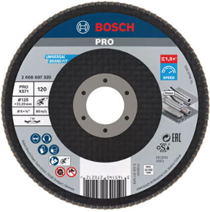 Bosch X571 Grinding Disc Metal 115mm