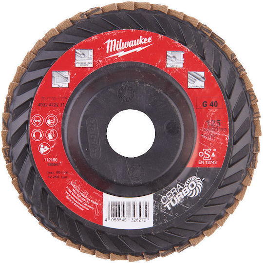 Milwaukee SLC 50 Cera Turbo Disc de șlefuire pentru Μetal P40 115mm Set de 1buc