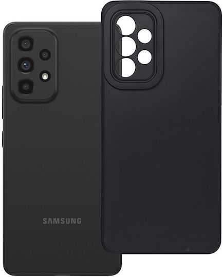 Matt Back Cover Husa Silicon Negru Galaxy A53