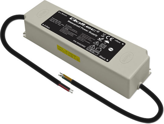 Qoltec LED-Netzteil Wasserdicht IP67 Leistung 150W mit Ausgangsspannung 12V