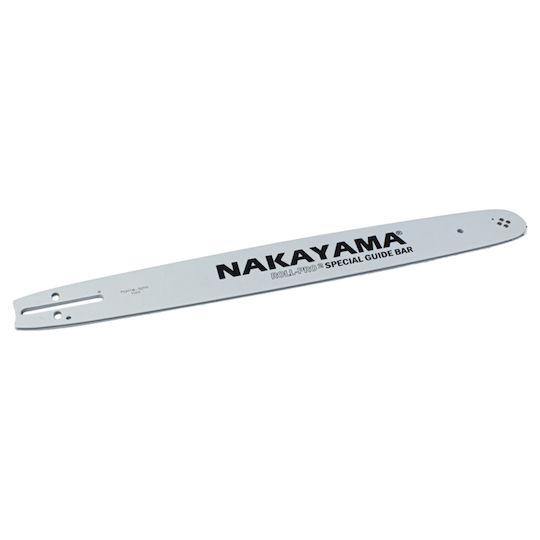 Nakayama 0364560163 Лама за бензинова моторна пила 40см (16") за верига със Стъпка 3/8", Дебелина на водачите .050"-1.3мм и Брой водачи 56E