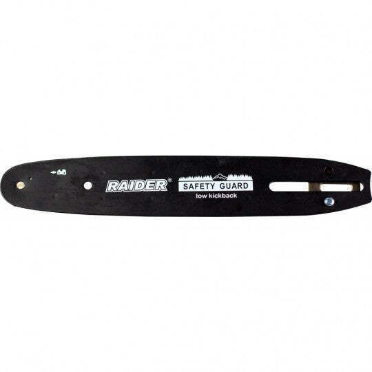 Raider 141315 Лама за бензинова моторна пила 10" за верига със Стъпка 3/8", Дебелина на водачите .050"-1.3мм и Брой водачи 40за електронен магазин в категория 'Ленти за верижни триони'