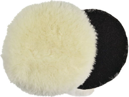 Benman Polishing Fur 150mm made of Natural Wool Velcro 71961