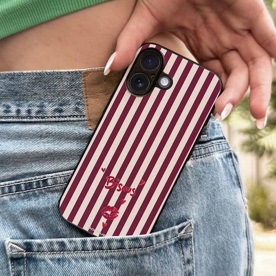 Sonique Stripe Stories Series Handyhülle für Honor Magic4 Lite 5G Küsschen