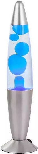Dekorative Lampe Lavalampe Blau