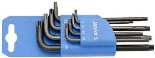 Unior Сет от 8 Torx ключа във форма L 220/7TXNPH