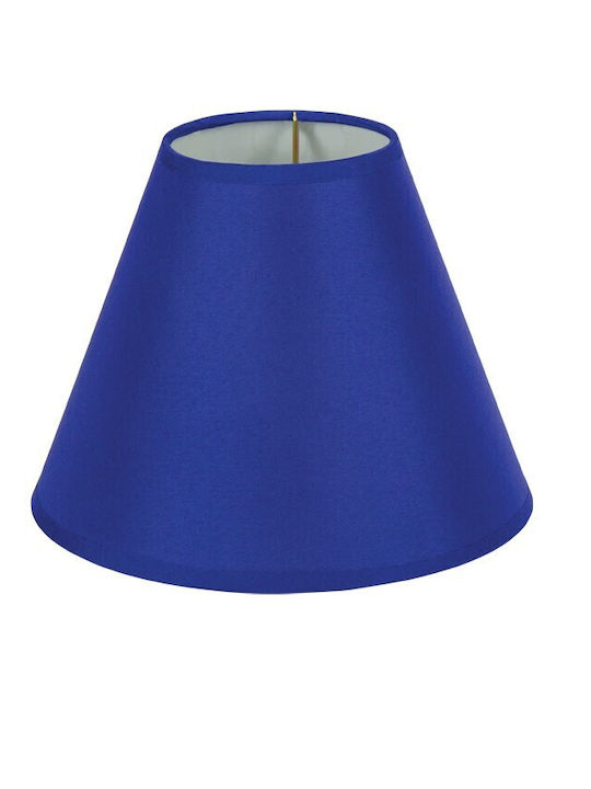 VK Lighting Conical Lamp Shade Blue with Diameter 18cm