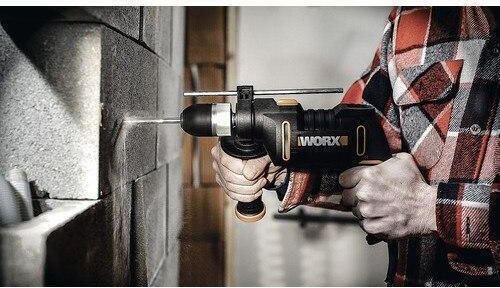 Worx WX317.2 Impact Drill 600W with Case