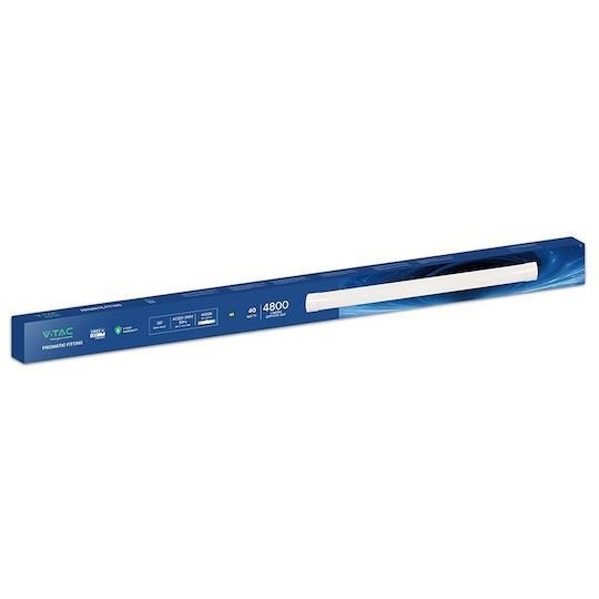 V-TAC LED Γραμμικό Φωτιστικό Οροφής 40W Φυσικό Λευκό IP20 Μ120xΒ7.6xΥ2.4εκ.