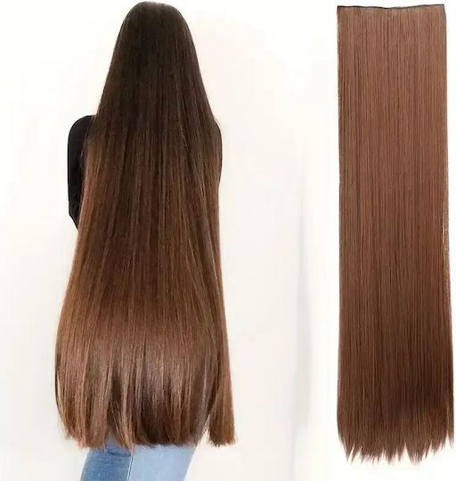 Extensii De Păr Clip-In Castaniu Deschis Păr Uman Calitate Superioară