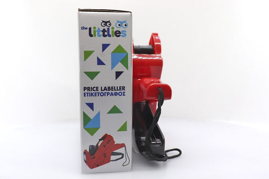 Luna F-16 Mechanical 1 Row Portable Label Maker Red 656718