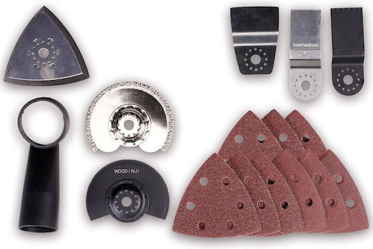 Einhell 4465155 Oszillierend Elektrisches Multifunktionswerkzeug mit Geschwindigkeitsregelung