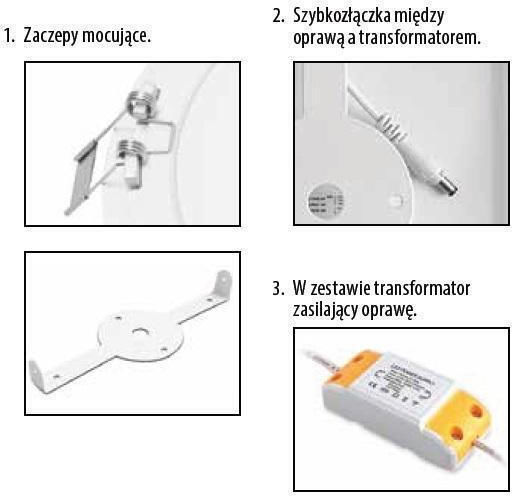 Gtv Στρογγυλό Χωνευτό LED Panel 7W με Φυσικό Λευκό Φως 4000K