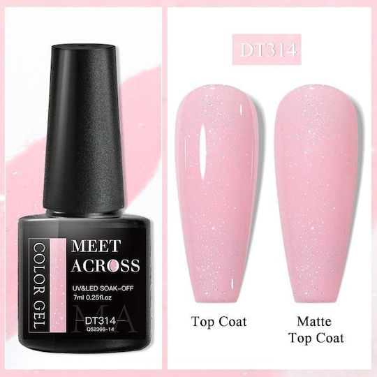 Set 6 UV LED Gel Nagellack Sommerkollektion Glitzer